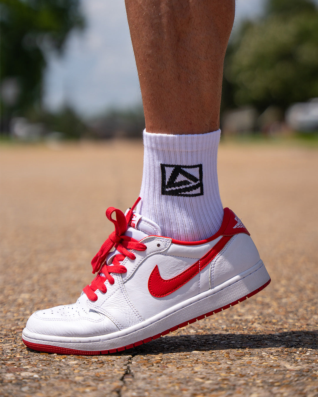 EVERYDAY LOGO CREW SOCKS