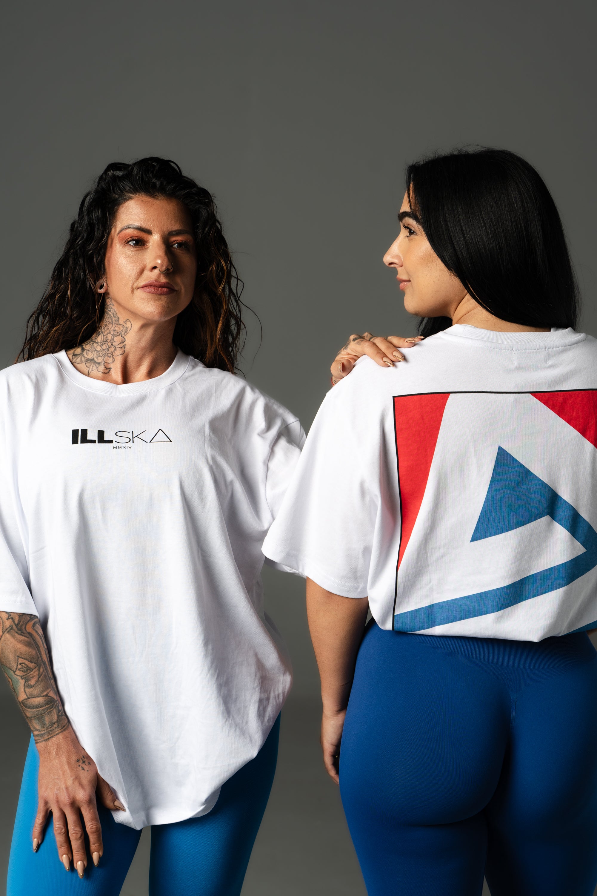 ILLSKA Wordmark RWB T-SHIRT